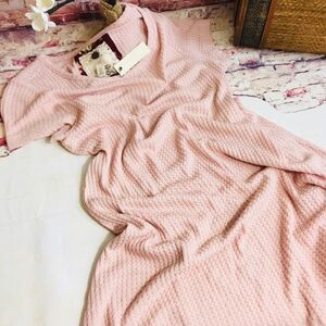 CUPIO Pale Pink Tunic Top, Size Medium NWT